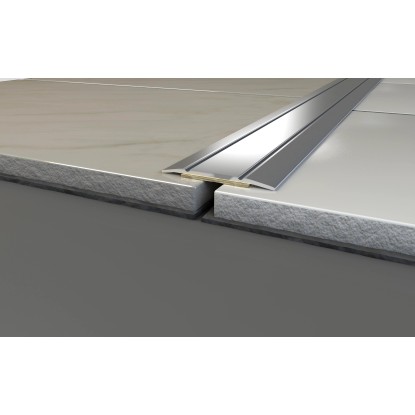 Átvezető sín öntapadó 35 mm x 1800 mm dekorfólia ezüst