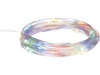 LED drótfényfüzér 20 LED többszínű 2 m LED drótfényfüzér 20 LED többszínű 2 m