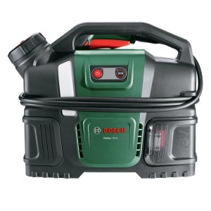 Bosch Fontus 18V-6 akkus kerékpártisztító akkumulátorral és töltővel.