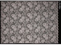 Fényáteresztő jacquard függöny fehér 250 cm magas méteráru