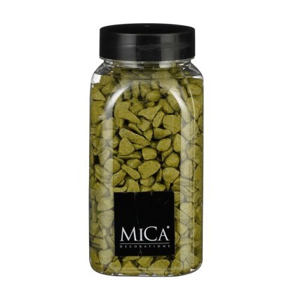 Mica Decorations kövek 7,5 cm x 7,5 cm x 16 cm Zöld