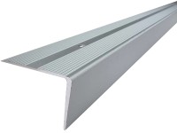 Arcansas lépcső szögidom alumínium 10 mm x 25 mm x 2000 mm ezüst