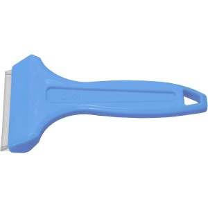 Sonneck jégkaparó, kék, 17 cm, műanyagból. Kompakt autó jégkaparó kis felületekhez.