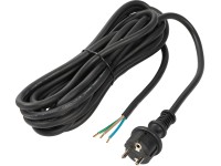 OBI tápvezeték dugós csatlakozóval 5 m fekete