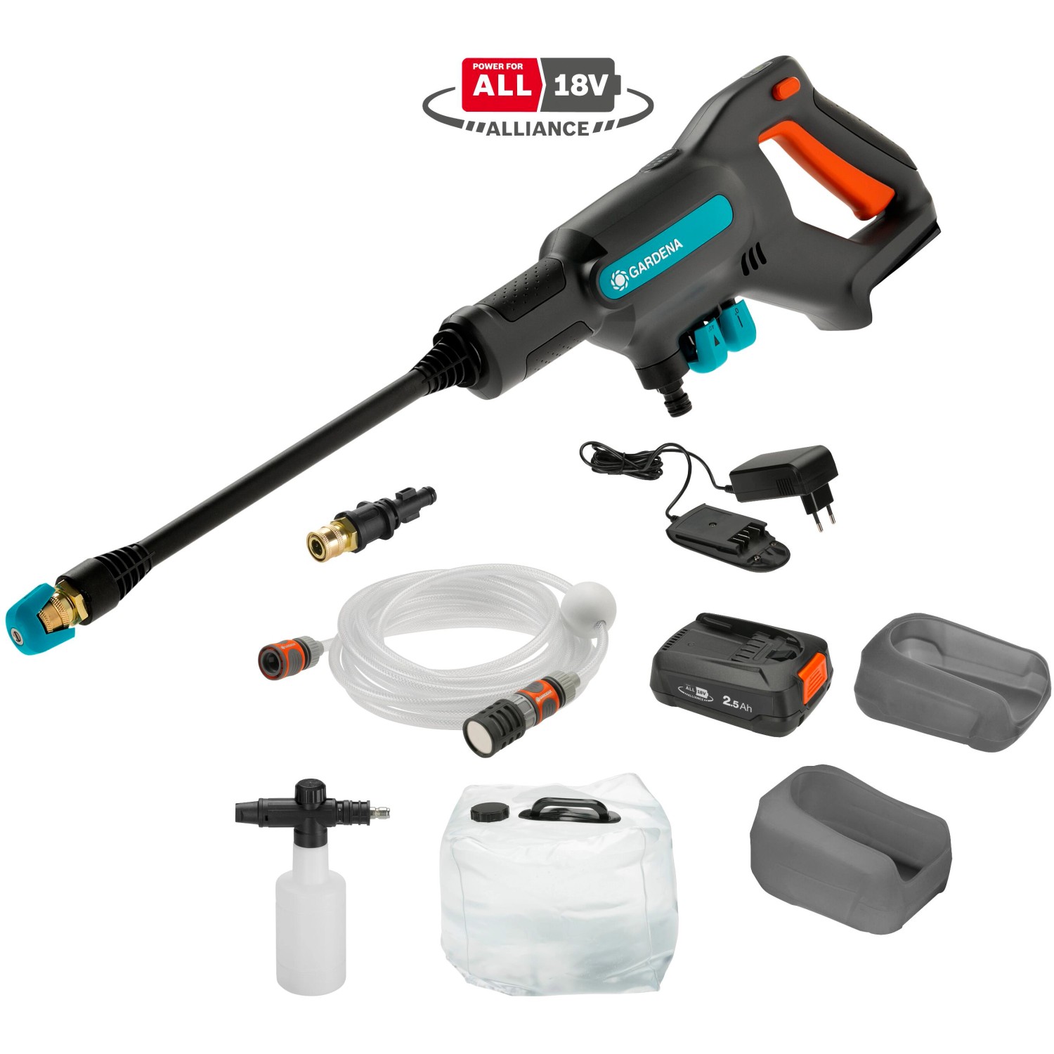 AquaClean 24 / 18V P4A magasnyomású mosó prémium készlet vásárlása - OBI
