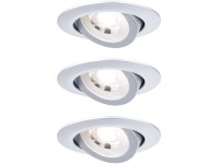 Paulmann LED-es süllyesztett lámpa 3 darabos készlet króm matt elfordítható