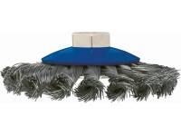 LUX acél tárcsakefe csavart átmérő 100 mm