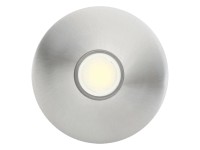 OBI beépíthető LED-lámpák   3 db  szálcsiszolt alumínium