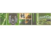 Bordűr Buddha mintás - natura 31204-1 Bordűr Buddha mintás - natura 31204-1