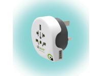 Utazó adapter World to UK USB Utazó adapter World to UK USB