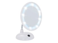 Wenko Style LED-es kozmetikai állótükör, fehér Wenko Style LED-es kozmetikai állótükör, fehér