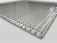 Üregkamrás lemez 200 cm x 105 cm x 10 mm átlátszó