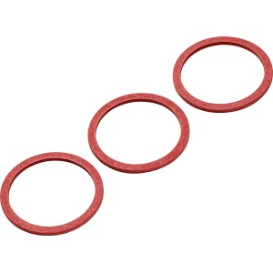Szál tömítések, 3 darab, Ø 26,5 mm x Ø 32 mm, csövekhez és csapokhoz.