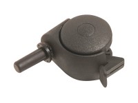 Dupla görgő csappal és leállítóval, 50 mm, 30 kg Dupla görgő csappal és leállítóval, 50 mm, 30 kg