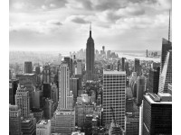 Komar vlies fotótapéta NYC Black and White 300 cm x 250 cm