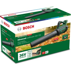 Bosch AdvancedLeafblower 36V-750 akkus lombfúvó dobozban (akku nélkül).
