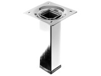 Hettich asztalláb 25 mm x 25 mm x 100 mm króm Hettich asztalláb 25 mm x 25 mm x 100 mm króm