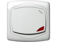 Mentavill kapcsoló Ton 106j alternatív jelzőfényes fehér