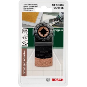 Bosch AIZ 32 RT5 merülő fűrészlap multifunkciós szerszámokhoz, fugákhoz és csempékhez.
