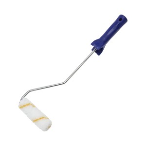 LUX Goldfaden festőhenger XL, 10 cm, kék fogantyúval a kényelmes festéshez.