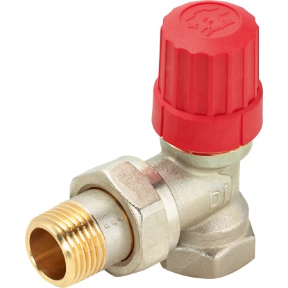 OBI Danfoss RA-N radiátorszelep alsó rész derékszögű 18,6 mm (Rp 1/2)