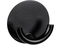 Wenko Rondo rozsdamentes acél fali akasztó öntapadós 5,3 cm átm. x 2,5 cm fekete Wenko Rondo rozsdamentes acél fali akasztó öntapadós 5,3 cm átm. x 2,5 cm fekete