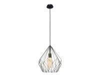 Eglo függeszték Vintage fekete 31 cm Eglo függeszték Vintage fekete 31 cm