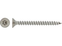 TX30 süllyesztett fejű csavar forgácslapba tömör menettel acél A2 6x60 mm 100db TX30 süllyesztett fejű csavar forgácslapba tömör menettel acél A2 6x60 mm 100db