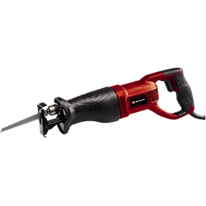 Einhell TC-AP 690 E univerzális fűrész, piros/fekete, fűrészlappal fához.