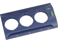 LUX-TOOLS Classic gipszkartondoboz kijelölő sablon 68 mm
