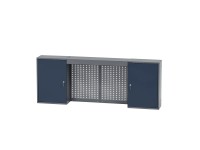 Küpper faliszekrény 2 ajtós fénypanellel 60 cm x 160 cm x 20 cm sötétkék Küpper faliszekrény 2 ajtós fénypanellel 60 cm x 160 cm x 20 cm sötétkék