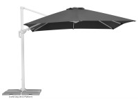 Schneider Rhodos napernyő 300 cm x 300 cm antracit