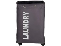 Wenko Quadro szennyesgyűjtő, szürke, 79 l