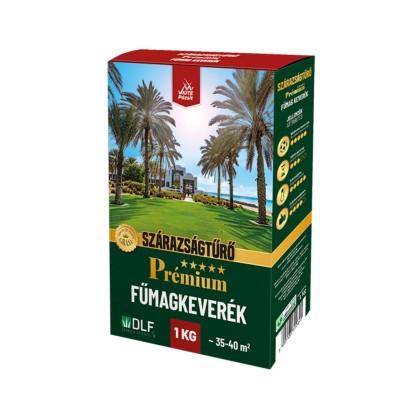 Szárazságtűrő Prémium fűmagkeverék 1 kg doboz