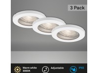 Briloner süllyesztett LED-es lámpa készlet 400 lm 3000 K fehér