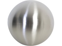 Gömb rozsdamentes acélból 10 cm ezüst matt Gömb rozsdamentes acélból 10 cm ezüst matt