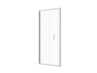 SANOSLIM csukló zuhanyajtó 80 x 200 cm króm