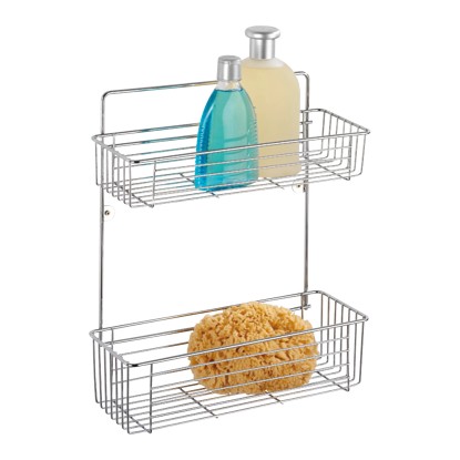 Wenko Avesta Exclusiv falipolc 2 polc króm fényes