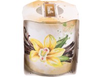 Verona vanília illatos üvegpoharas illatmécses 80 mm x 70 mm Verona vanília illatos üvegpoharas illatmécses 80 mm x 70 mm