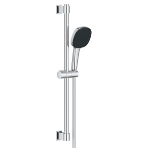 Grohe Vitalio Comfort 110 króm zuhanyszett zuhanyrúddal és kézizuhannyal.