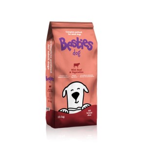 Besties Dog bárány rizzsel száraz kutyatáp 15 kg