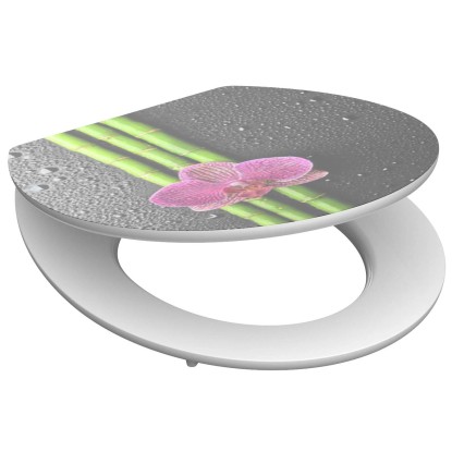 Eisl WC-ülőke Asia Holzkern leeresztő automatikával