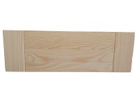 Megafront fenyő fiókelőlap nyers 140 mm x 447 mm