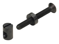 Hettich összekötő vasalat M6 x 50 mm-es csapokkal, feketített acél, 8 darab Hettich összekötő vasalat M6 x 50 mm-es csapokkal, feketített acél, 8 darab