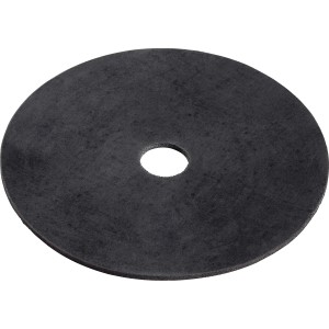 Fekete gumi tömítés, Ø 8,5 x 58 mm, mosdókagylók és fürdőkádak lefolyóihoz.