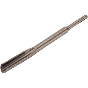 LUX SDS-Plus üreges véső, 250 mm, 4 kg-ig terjedő fúrókalapácsokhoz, alkalmas kábelcsatornákhoz puha építőanyagokban.