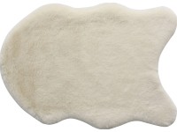 Műszőrme szőnyeg 60 cm x 90 cm fehér