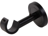 Függönyrúd tartó 50 mm x 50 mm x 80 mm fekete