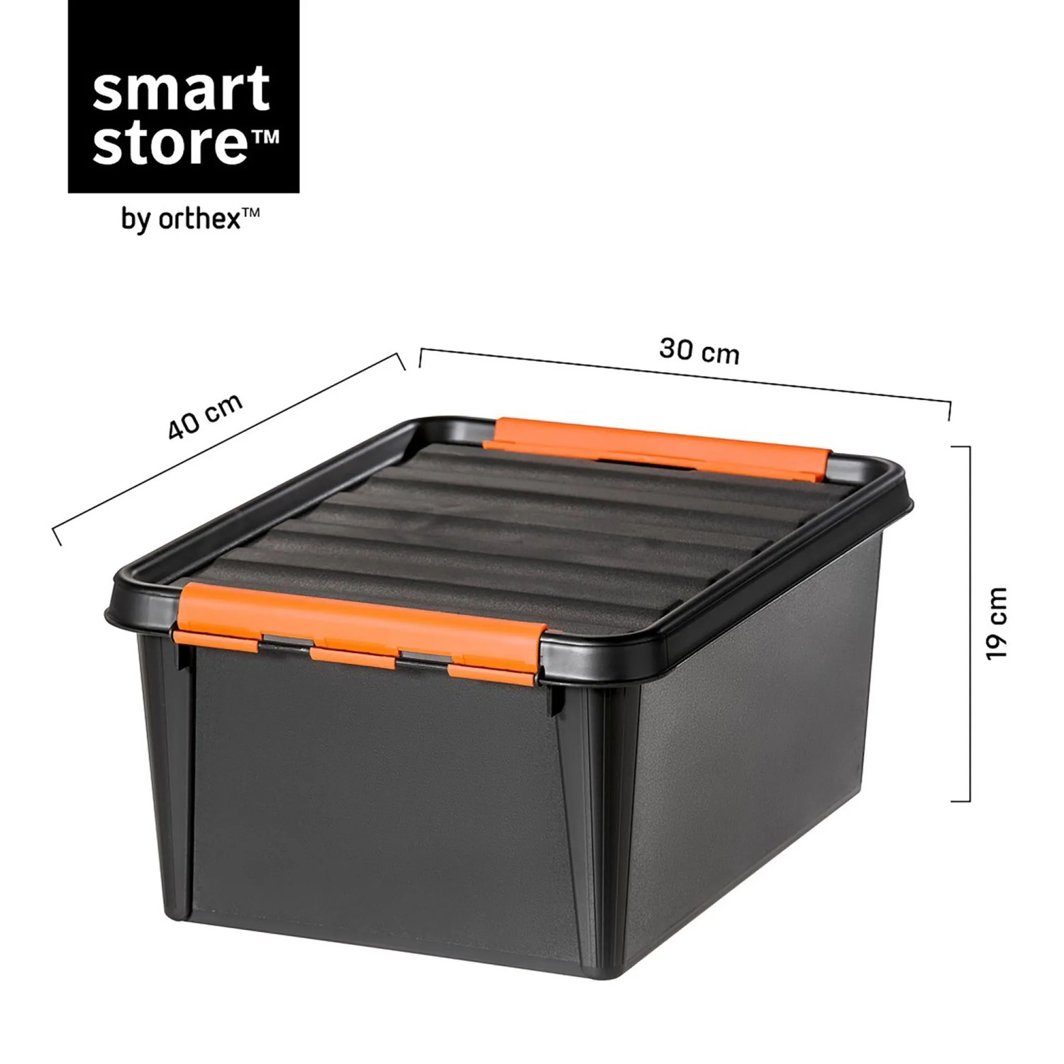 SmartStore Pro tárolódoboz 14 l fekete