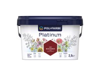 Poli - Farbe Platinum beltéri falfesték diszperziós M80 Meggybordó matt 2,5 l